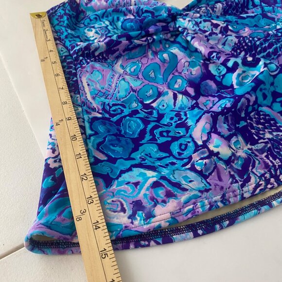 Miraclesuit Tankini Swim Top Womens Size M Underwire‎ Bra Resort Beach - Picture 10 of 12